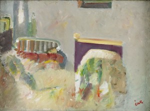 Interiör Med Sängar by Åke ‘Åke G’ GÖRANSSON
