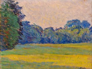 Park Landscape by Alfred William FINCH