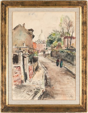 Gata I Montmartre by Roger BERTIN - auction artwork with signature