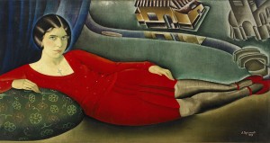Porträtt V Mademoiselle Maria Martens by J SPRIMONT