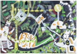 Komposition Med Mumintroll by Verner MOLIN