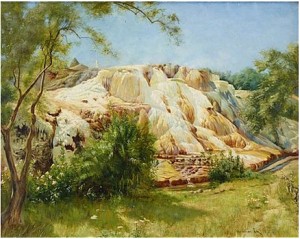 Det Förstenade Vattenfallet I Hamadan by Knut Gustaf Waldemar TODE