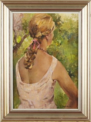 Flicka by Giorgi MANUILOV - auction artwork with signature