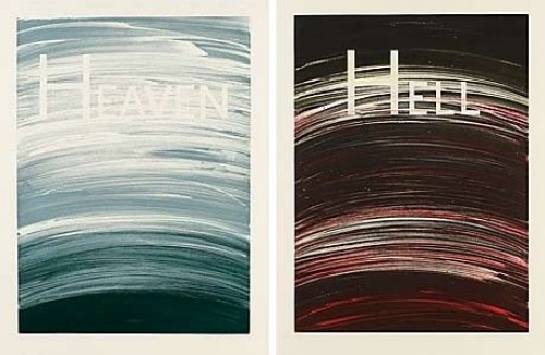 Heaven; And Hell by Edward Joseph ‘Ed’ RUSCHA
