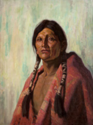 Taos Chief Joe Romero by Gordon Harrower COUTTS