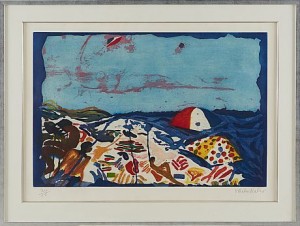 Odysseys Of Enoch Series: Beach Scene by Malcolm MORLEY