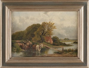 Pastoralt Landskap by James PEEL