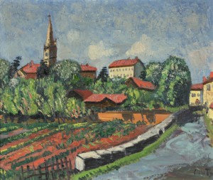 Paysage by Jean COUTY - auction artwork with signature