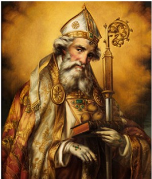 Bildnis Des Heiligen Nikolaus by Albert RENNÉ - auction artwork with signature