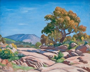 Landscape In Sunshine by Louis CHARLOT