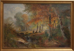 Skogslandskap by Alois ARNEGGER