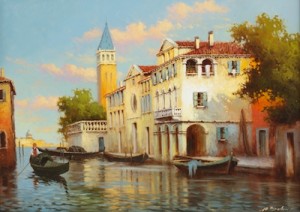 Channels Of Venice by Yuri ZELENG