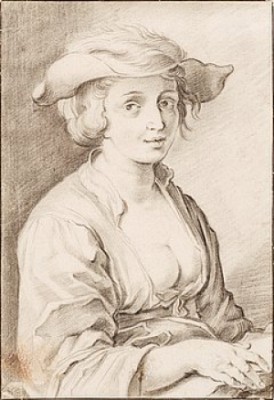 Läsande Kvinna by Martin Van The Younger MEYTENS
