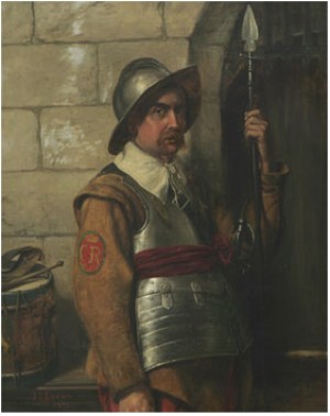 Man I Rustning by John Templeton LUCAS