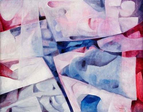 Abstrakt Komposition by Manuel CORONADO - auction artwork with signature