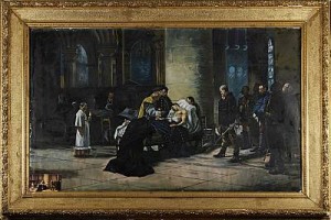 Kopia Efter Nils Forsbergs, En Hjältes Död by Carl Gabriel WADELL