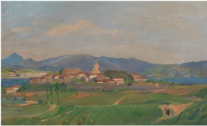 Country Landscape by Louis-Jules DUMOULIN - auction artwork with signature