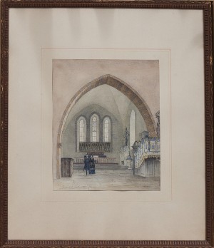 Burs Kyrka, Gotland by Johan KAHL