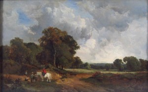 Travelers In A Landscape by William James MULLER