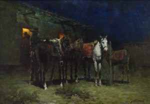 Moonlight Evening by Alexander POPOFF