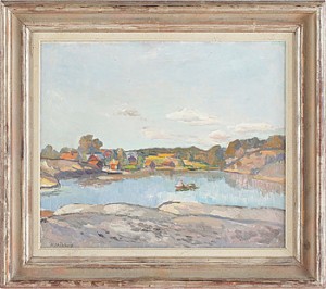 Skärgårdslandskap Med Eka by Henning STÅHLBERG