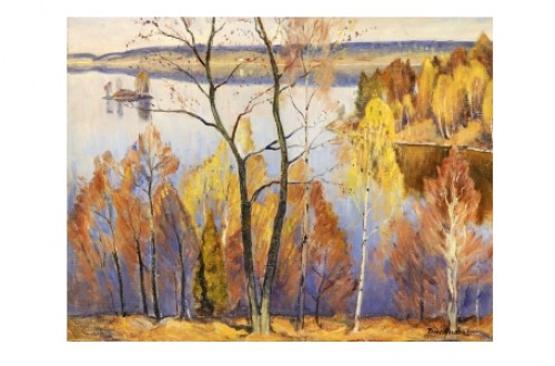 Landskap Vid Racken by Ture ANDER