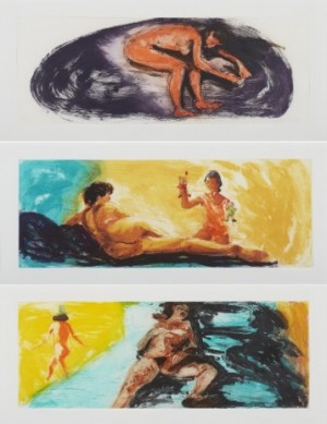 Floating Island by Eric FISCHL - auction artwork with signature