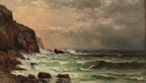 Crashing Surf by Jonathan Bradley MORSE - auction artwork with signature