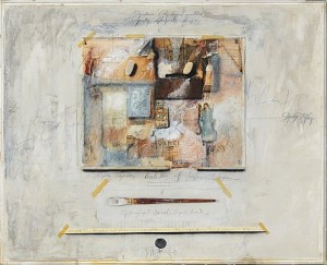Komposition Med Pensel by Jørgen WARING