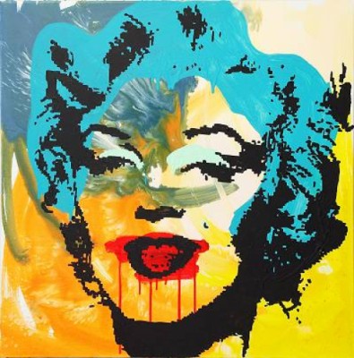 Komposition Med Marilyn Monroe by Michael KADAZ