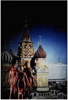 Tourism: St Basil (2nd View) by Laurie SIMMONS - auction artwork with signature