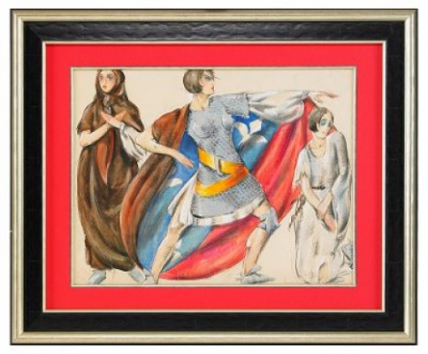 Costume Design by Georges Anatolievich POGEDAIEFF