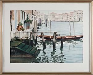 Kanal I Venedig by Stephen CLARK
