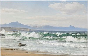 Kustlandskap by Lauritz Bernhard HOLST