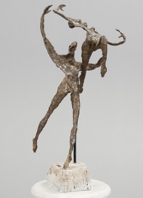 Dansande Par. På Stensockel by Emanuele SCARNICCI - auction artwork with signature