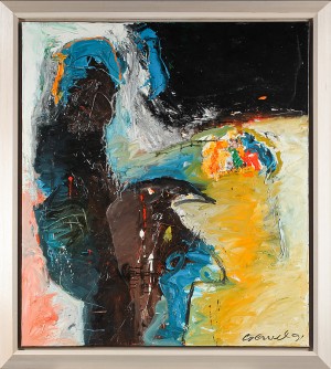 Composition by Gerriet POSTMA - auction artwork with signature