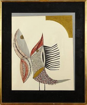 Storögd Aggressivitet by Bo WALTER - auction artwork with signature