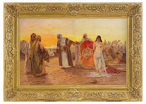 Orientalisk Figurscen by Otto PILNY