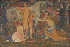Pokušení by Jan PREISLER - auction artwork with signature