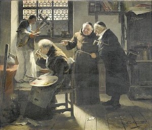 Besök I Konstnärsateljen by Carl Frithjof SMITH - auction artwork with signature