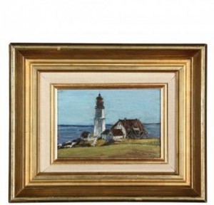 Portland Headlight, Maine by Edward HOPPER