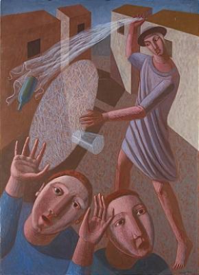 La Rissa by Rodolfo MELI - auction artwork with signature