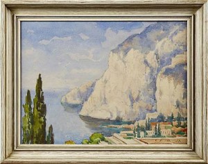 Motiv Från Capri by Grigor AUER