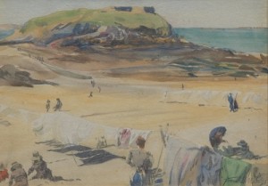 Brittany Coast by Frank Nelson WILCOX