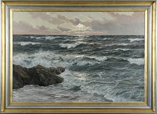 Bränningar by Patrick Von KALCKREUTH - auction artwork with signature