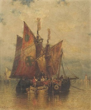 Untitled (venetian Scene) by Andrew Fisher BUNNER