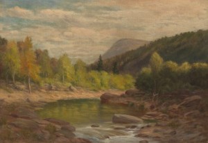 Woodland Brook, Ulster Cty, New York by Thomas Bigelow CRAIG