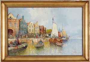 Hamnmotiv by Hans WAGNER