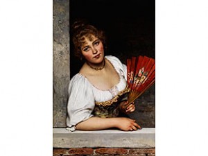 Der Rote Fächer by Eugen Alfons Von BLAAS