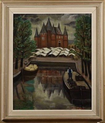 Hamnmotiv by Hilda HEYMAN